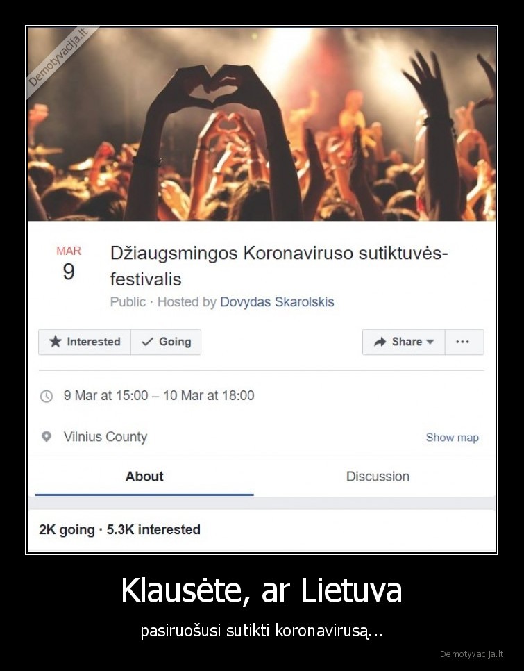 koronavirusas,lietuva,festivalis