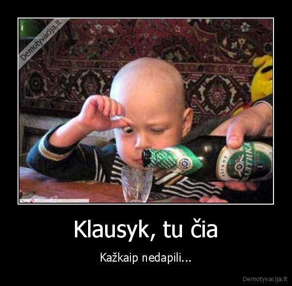 kudikis, geria,alus,juokingas, vaikas