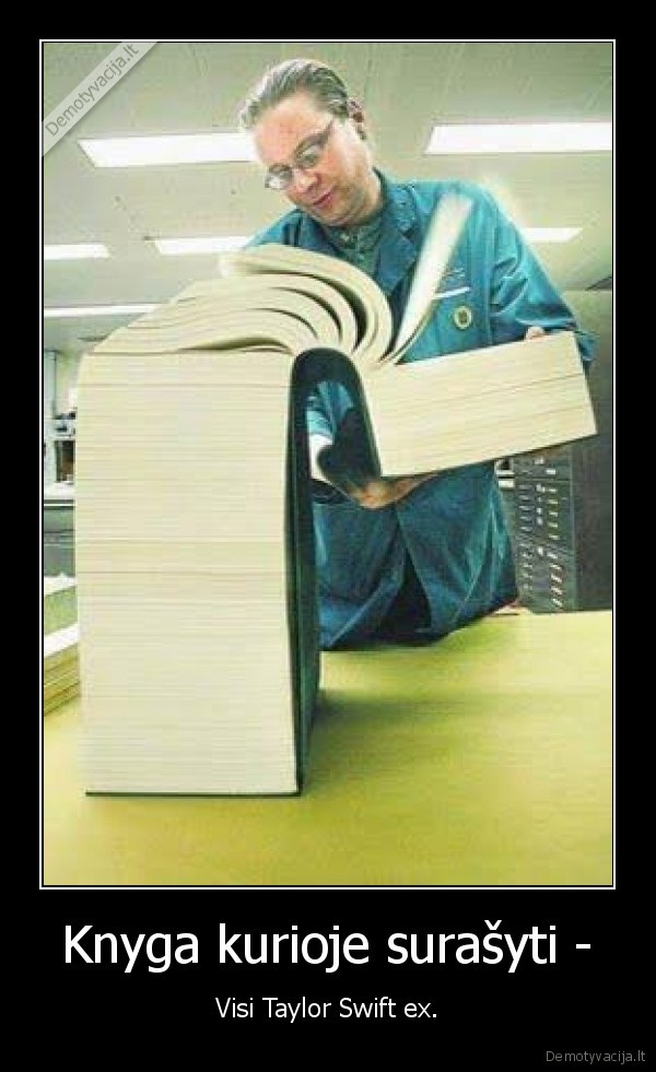 Knyga kurioje surašyti -
