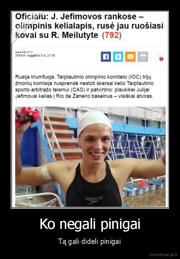 julija, jefimova,dopingas