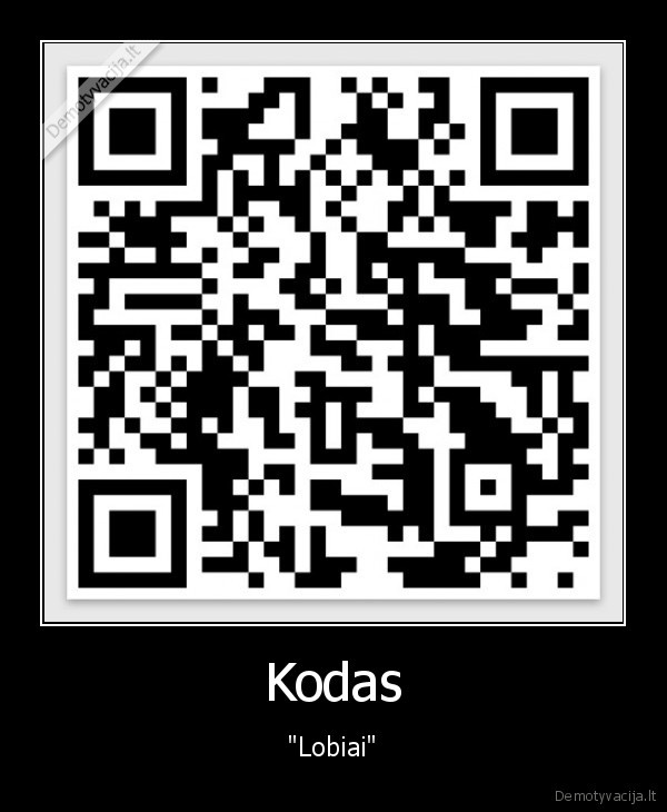 qr, code,kodas,lobiai