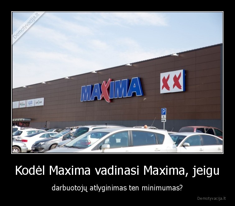 maxima,minimumas,atlyginimas