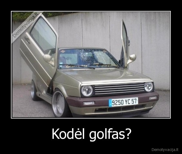 Kodėl golfas?