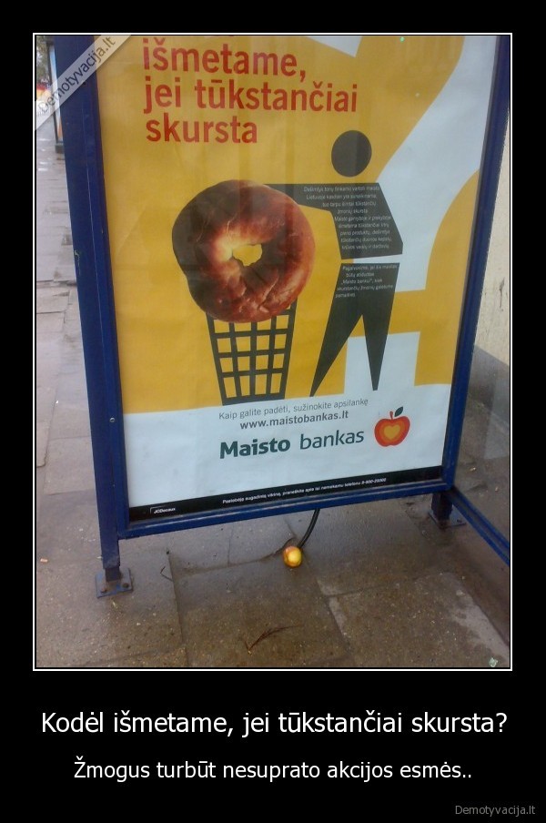 akcija, maisto, bankas