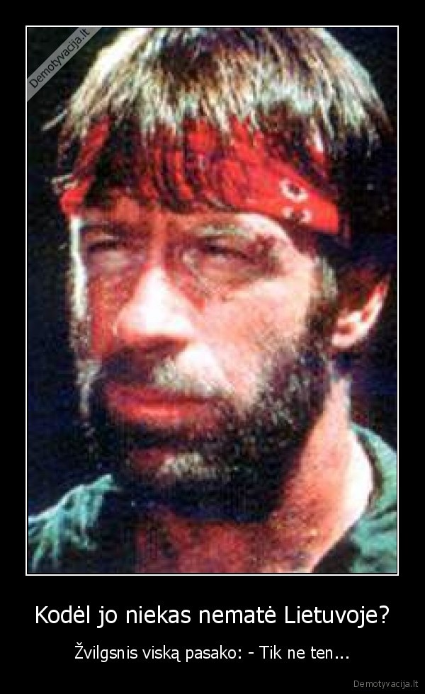 chuck, norris,lietuva