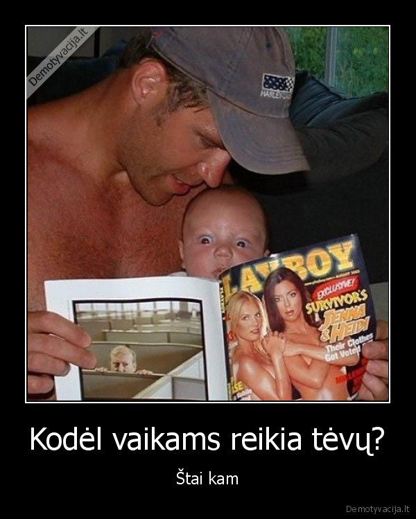 Kodėl vaikams reikia tėvų?