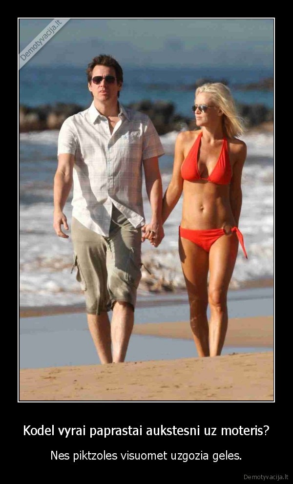 Kodel vyrai paprastai aukstesni uz moteris?