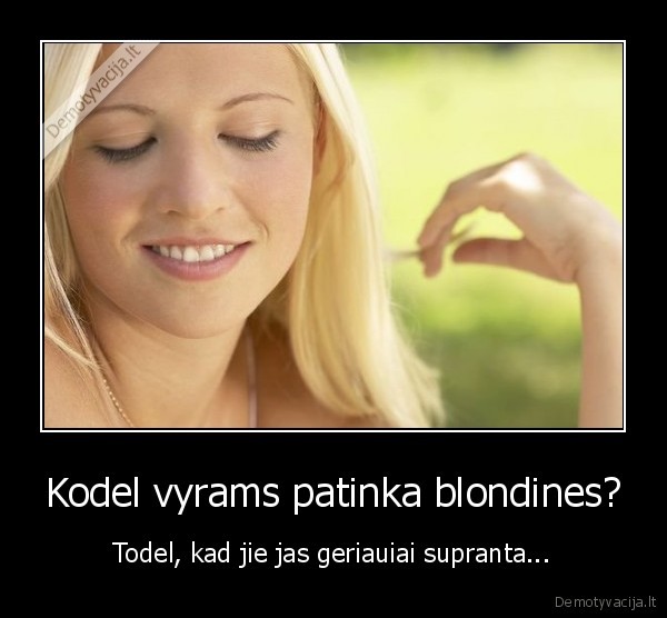blondine