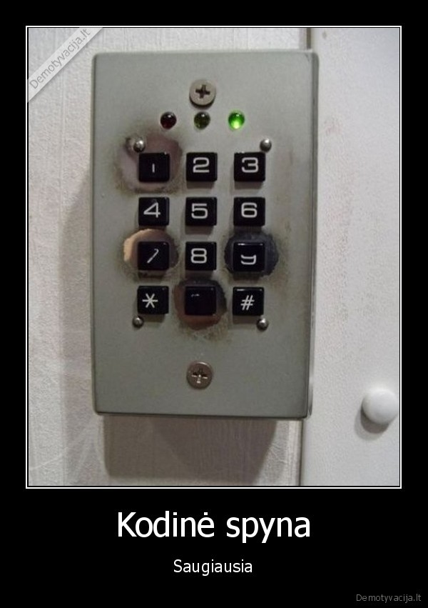 kodas,domofonas,kodines, spynos