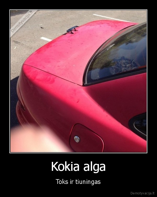 tiuningas,mazas, spoileris