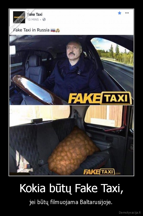 fake, taxi,baltarusija,bulves