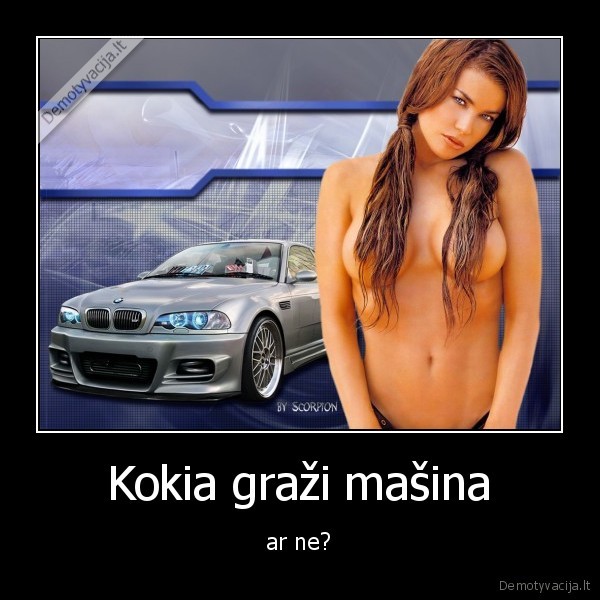 Kokia graži mašina