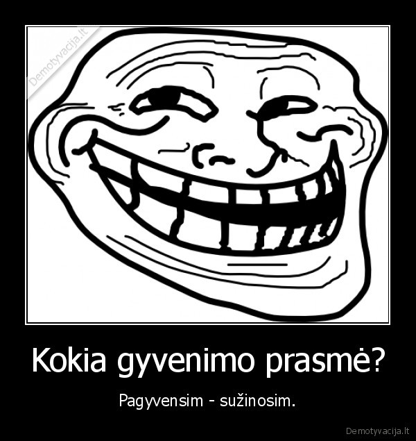 Kokia gyvenimo prasmė?