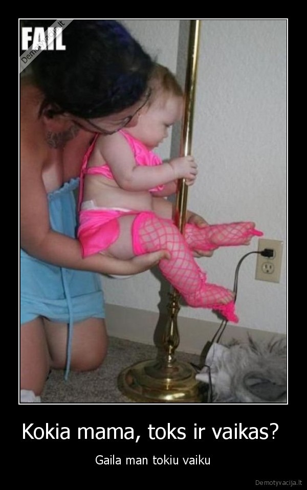 Kokia mama, toks ir vaikas? 
