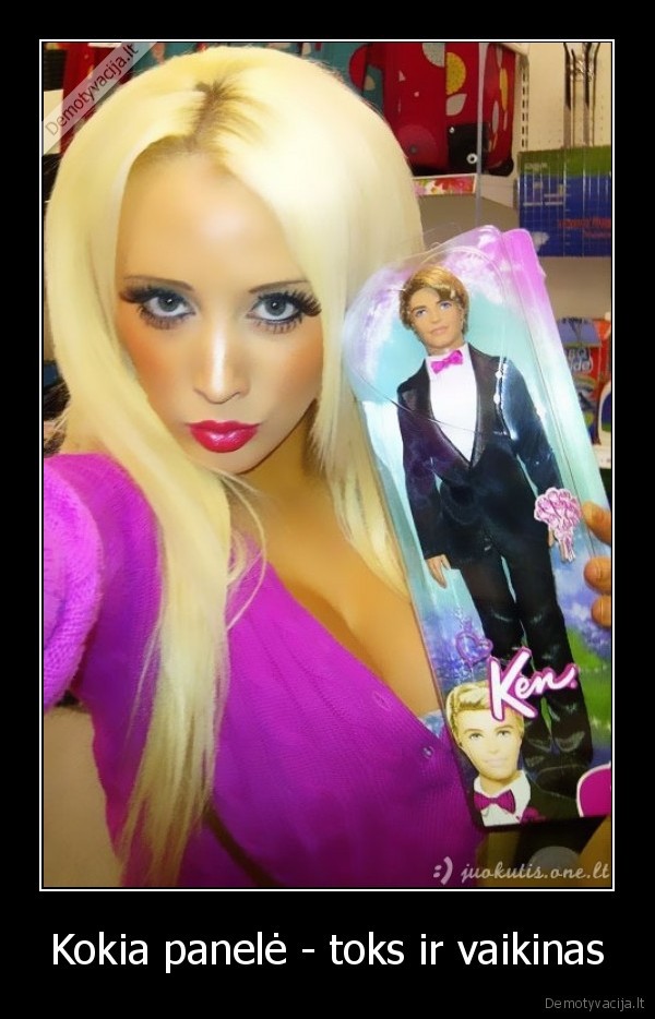Kokia panelė - toks ir vaikinas