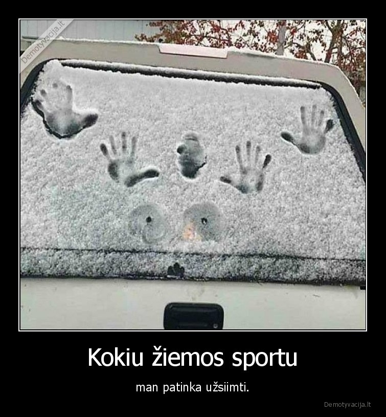ziema,sportas,seksas