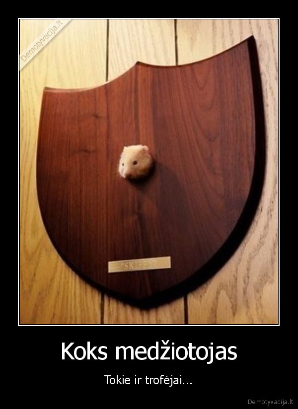 peles, galva,trofejus