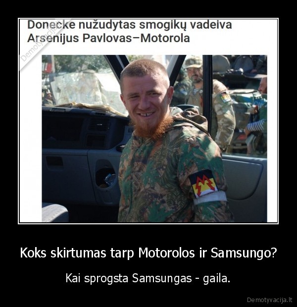 motorola,samsungas,doneckas,ukrainai,separatistai
