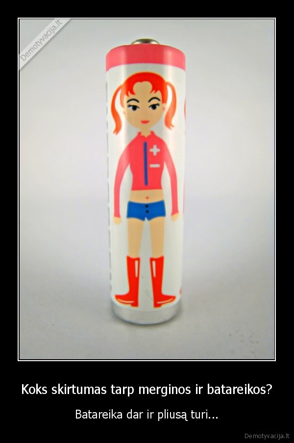 moteris,mergina,batareika