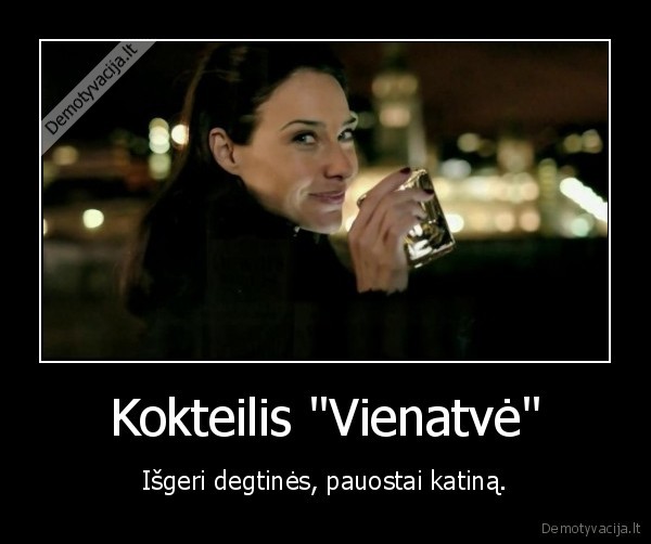 vienisa, moteris,senmerge