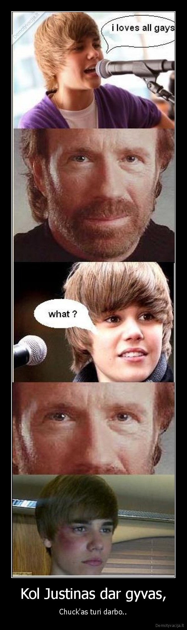 Kol Justinas dar gyvas,