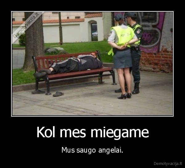 angelai,saugo,bomzas,miega