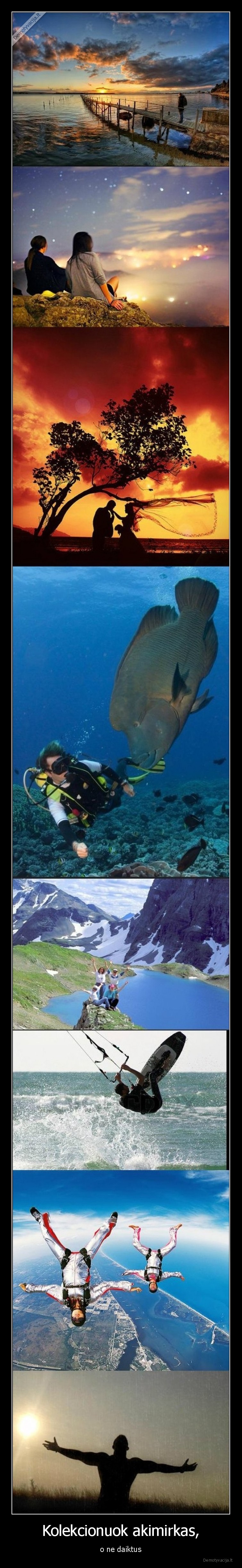 kolekcija,akimirkos