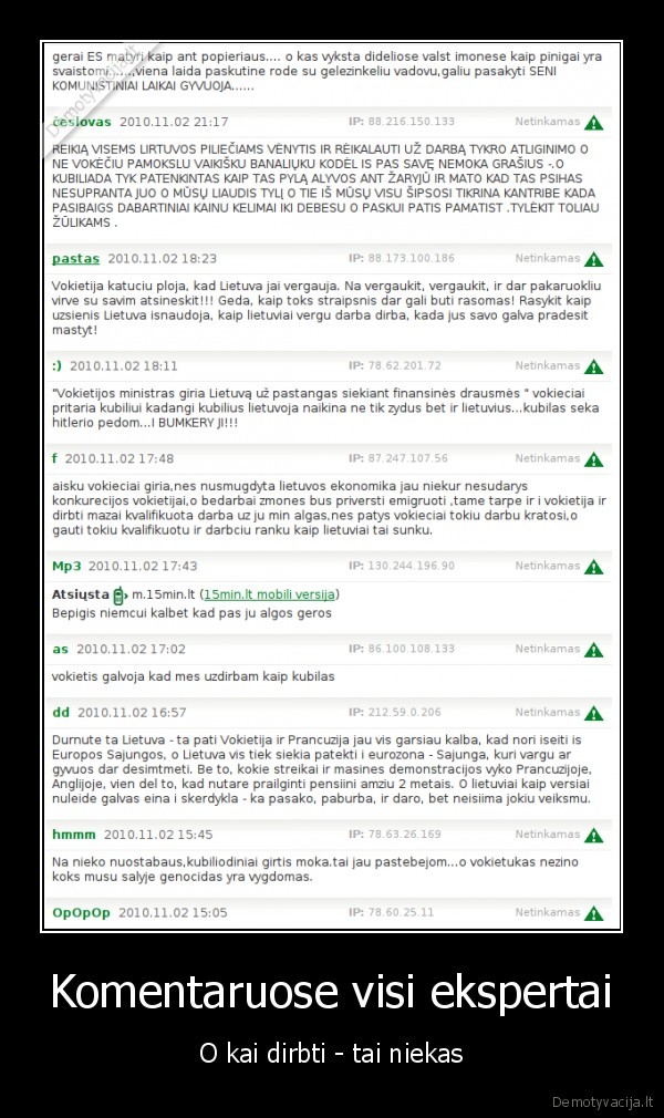 zemo, lygio, kritika