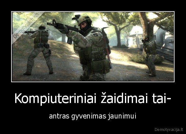 Kompiuteriniai žaidimai tai-