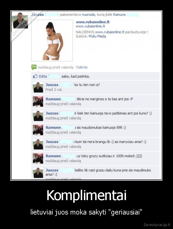 komplimentai,lietuviai