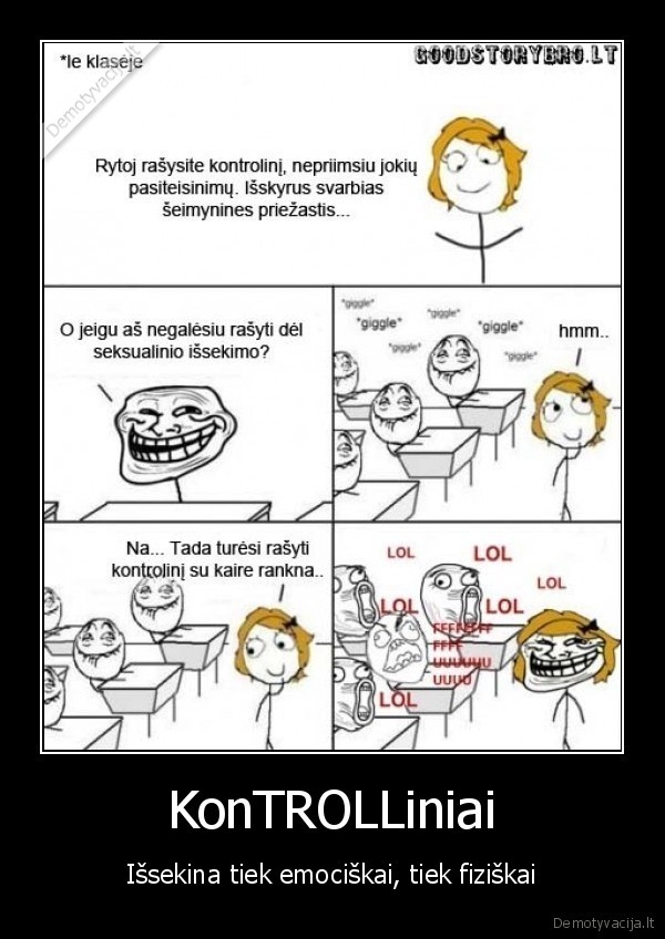 KonTROLLiniai