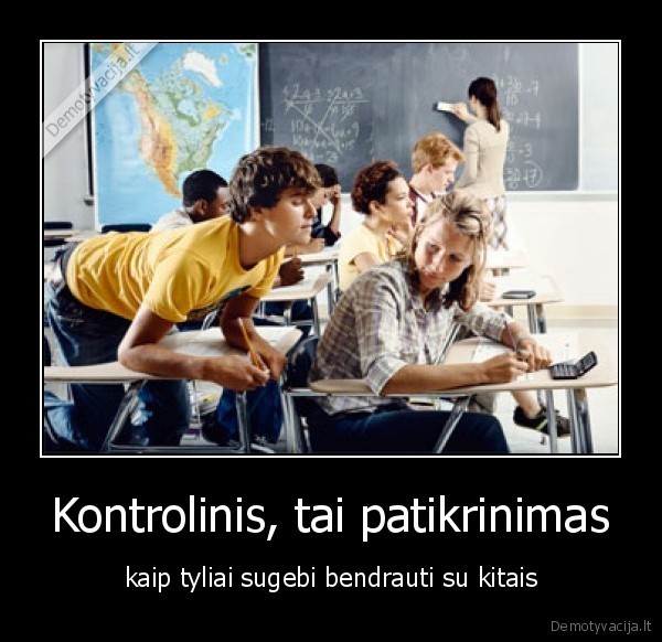 Kontrolinis, tai patikrinimas