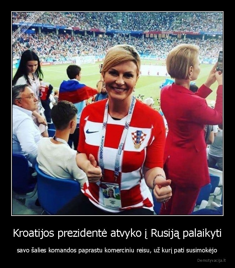 prezidente,kroatija,grazi,moteris,futbolas,fifa