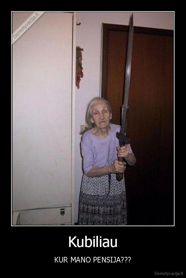kubilius,pensija