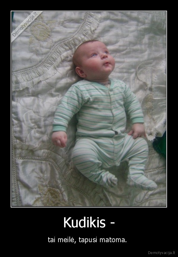 vaikai, kudikiai, meile