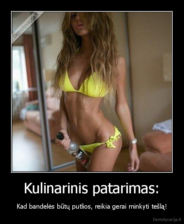 Kulinarinis patarimas: