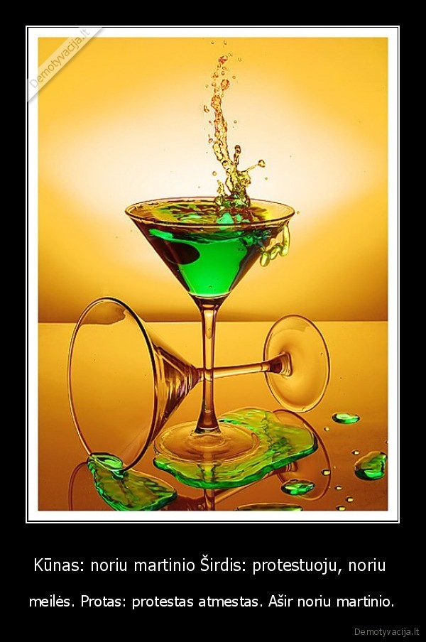 Kūnas: noriu martinio Širdis: protestuoju, noriu 