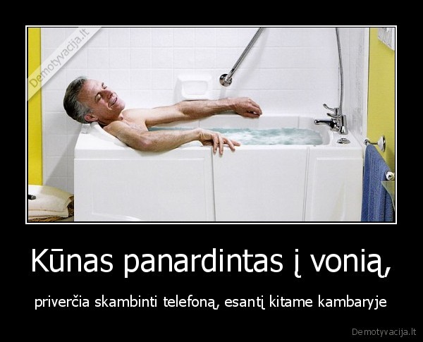 kunas,vonia,telefonas