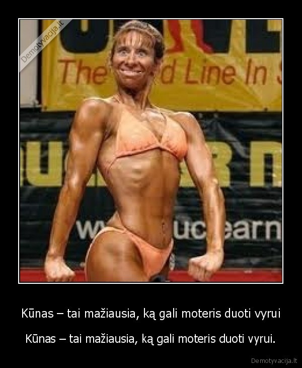 Kūnas – tai mažiausia, ką gali moteris duoti vyrui