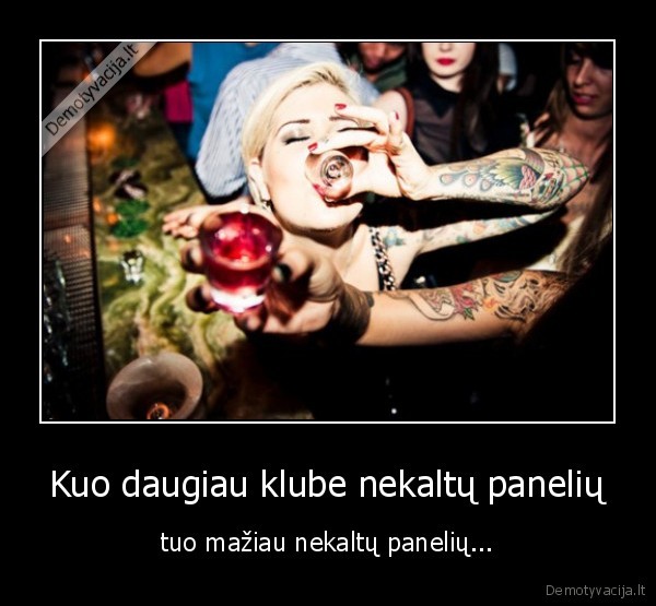 klubas,paneles,nekaltybe