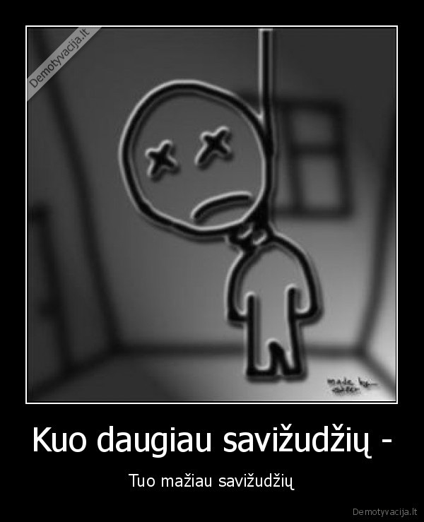 Kuo daugiau savižudžių -
