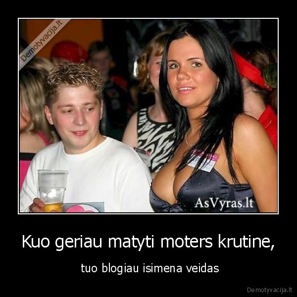 Kuo geriau matyti moters krutine,