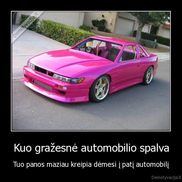kuo, grazesne, automobilio, spalva, tuo, panos, maziau, kreipia, demesi, i, pati, automobil