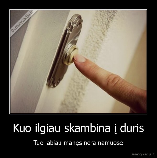 skambutis, i, duris,skambinimas, i, duris