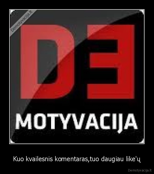demotyvacija, nesamones