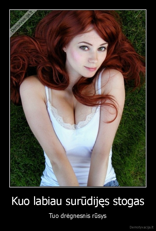 ryza, mergina,raudonplauke, mergina