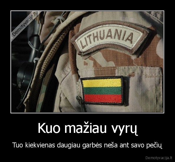 kariai, vyrai, garbe, lietuva