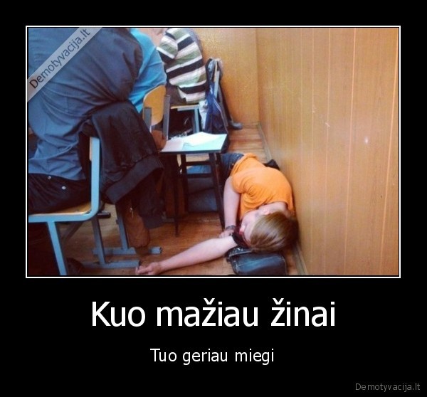 miega, klaseje,miega, per, pamoka