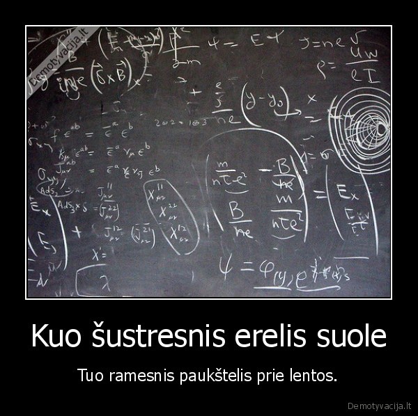 Kuo šustresnis erelis suole