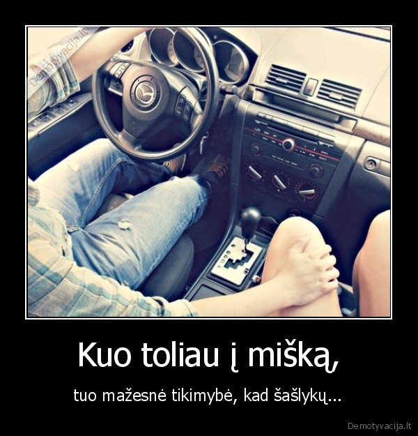 Kuo toliau į mišką,